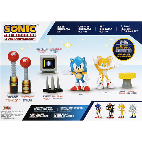 Sonic action figurer Diorama sæt