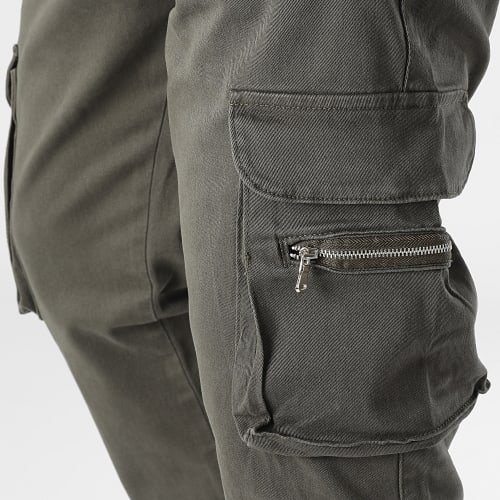 Pantalon Cargo Vert Kaki