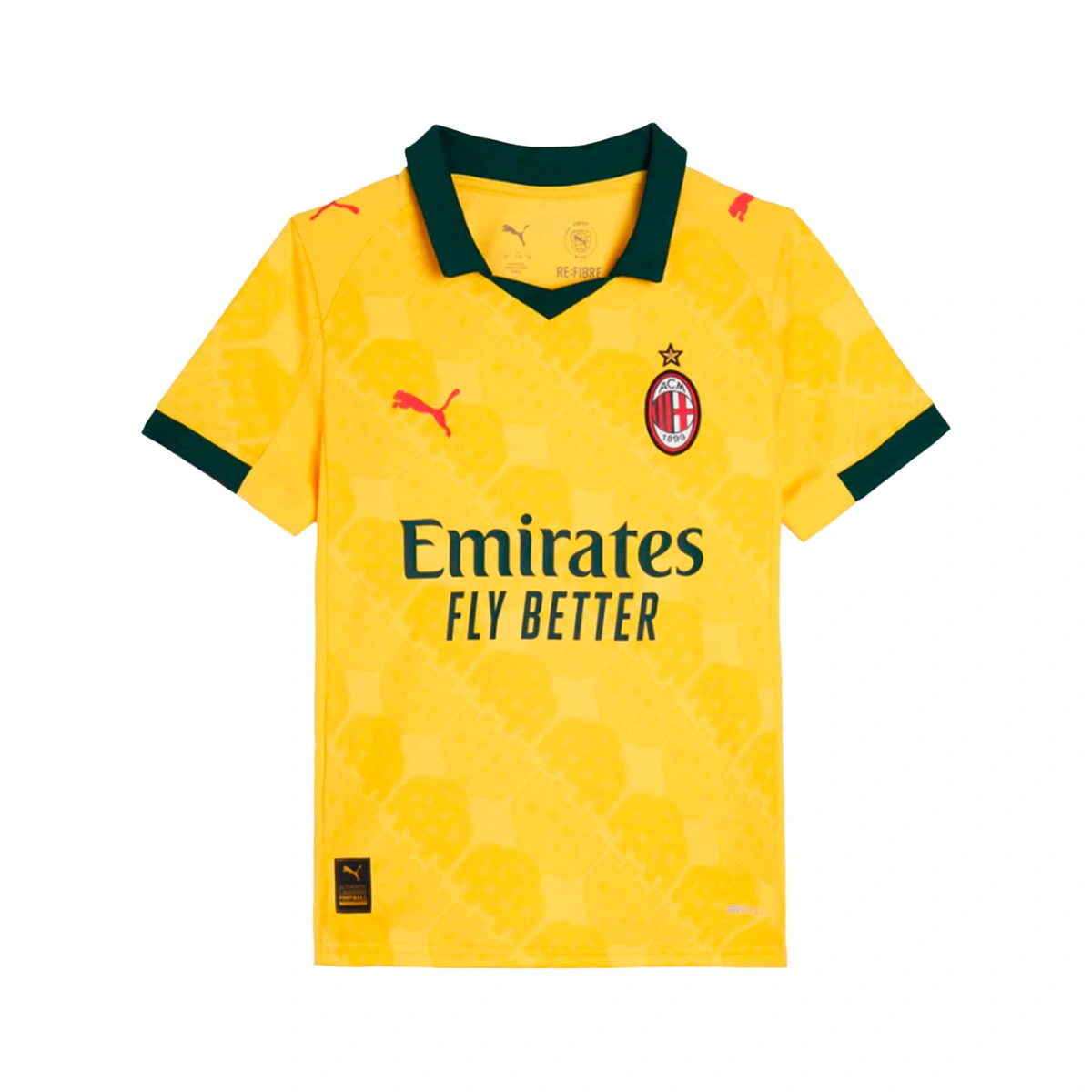 Camisola Puma AC Milan Terceiro Equipamento 2025-2026 Criança