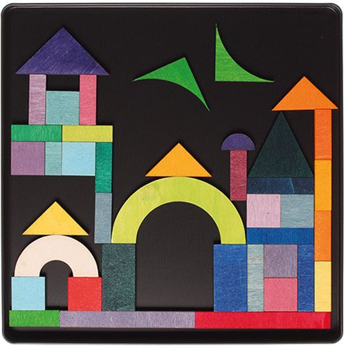 Grimm's magneetpuzzel - geo-grafisch (59st)