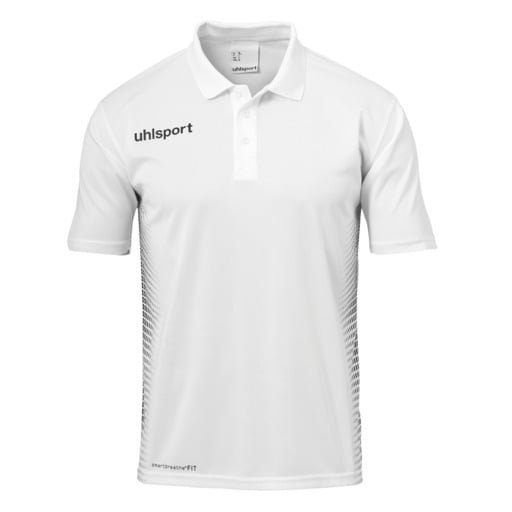 Camisa polo Score branca/preta Uhlsport