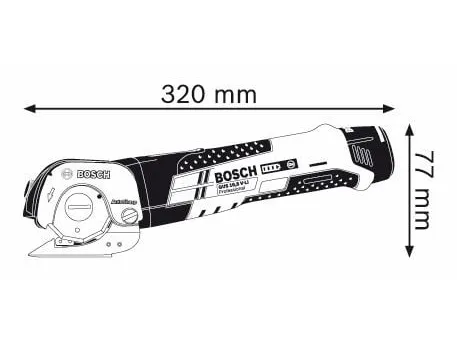 Bosch AKKUUNIVERSALSAKS GUS 12V-300SOLO CARDBOARD - SOLO