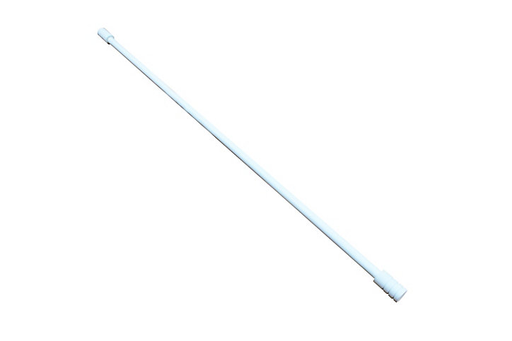 Kit barre de rideau GoodHome embout bouchon 50/80 Dokos Mat