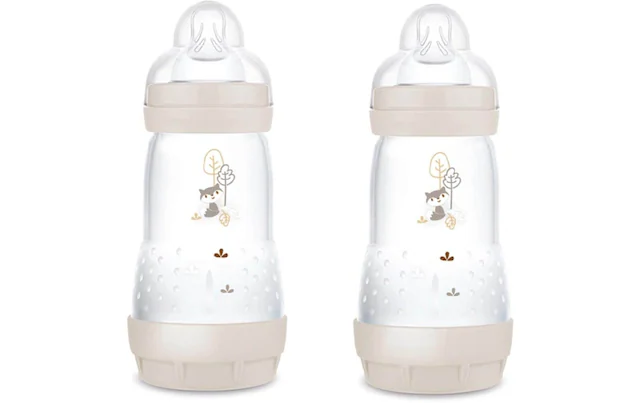 MAM Babyflasche »Easy Start 2er Set Beige 260 ml«