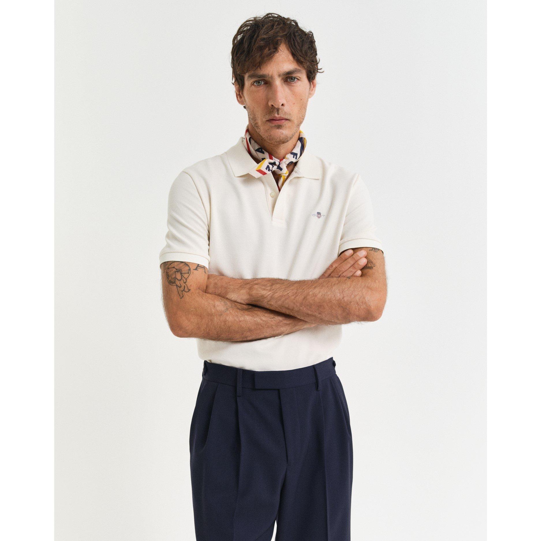Gant Textured Polo Shirt