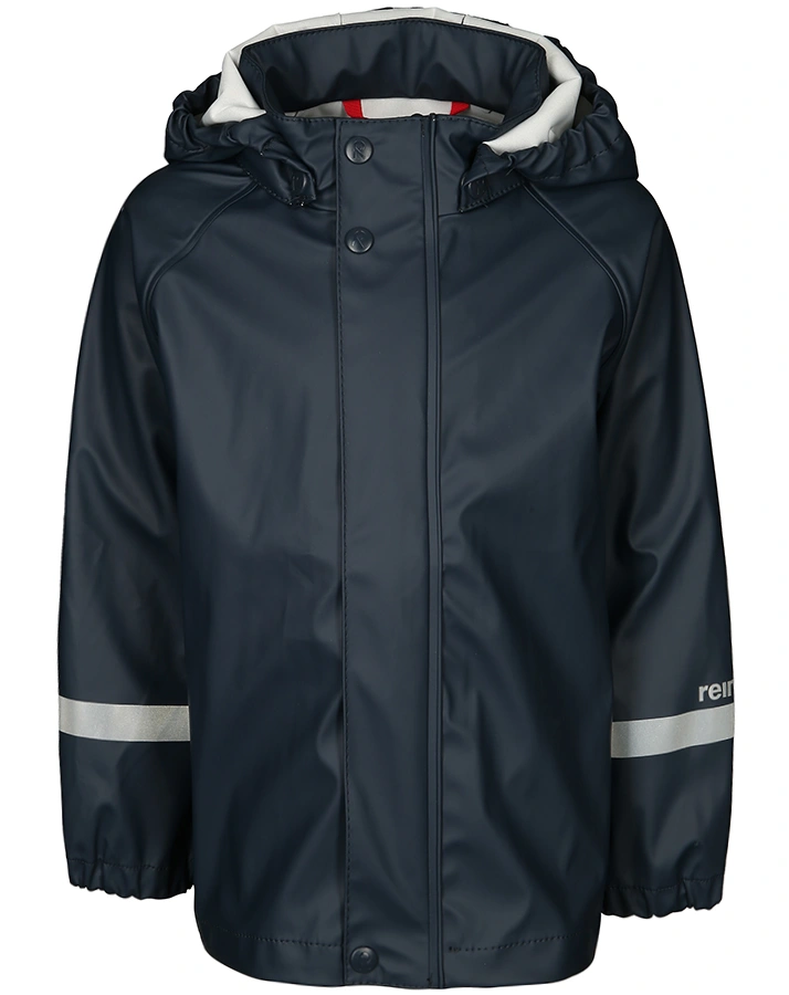 Regenjacke LAMPI mit abnehmbarer Kapuze in navy