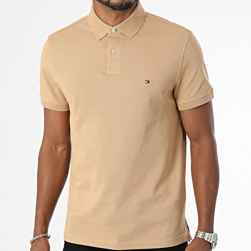 Polo Manches Courtes Regular Polo 1985 7770 Beige Foncé