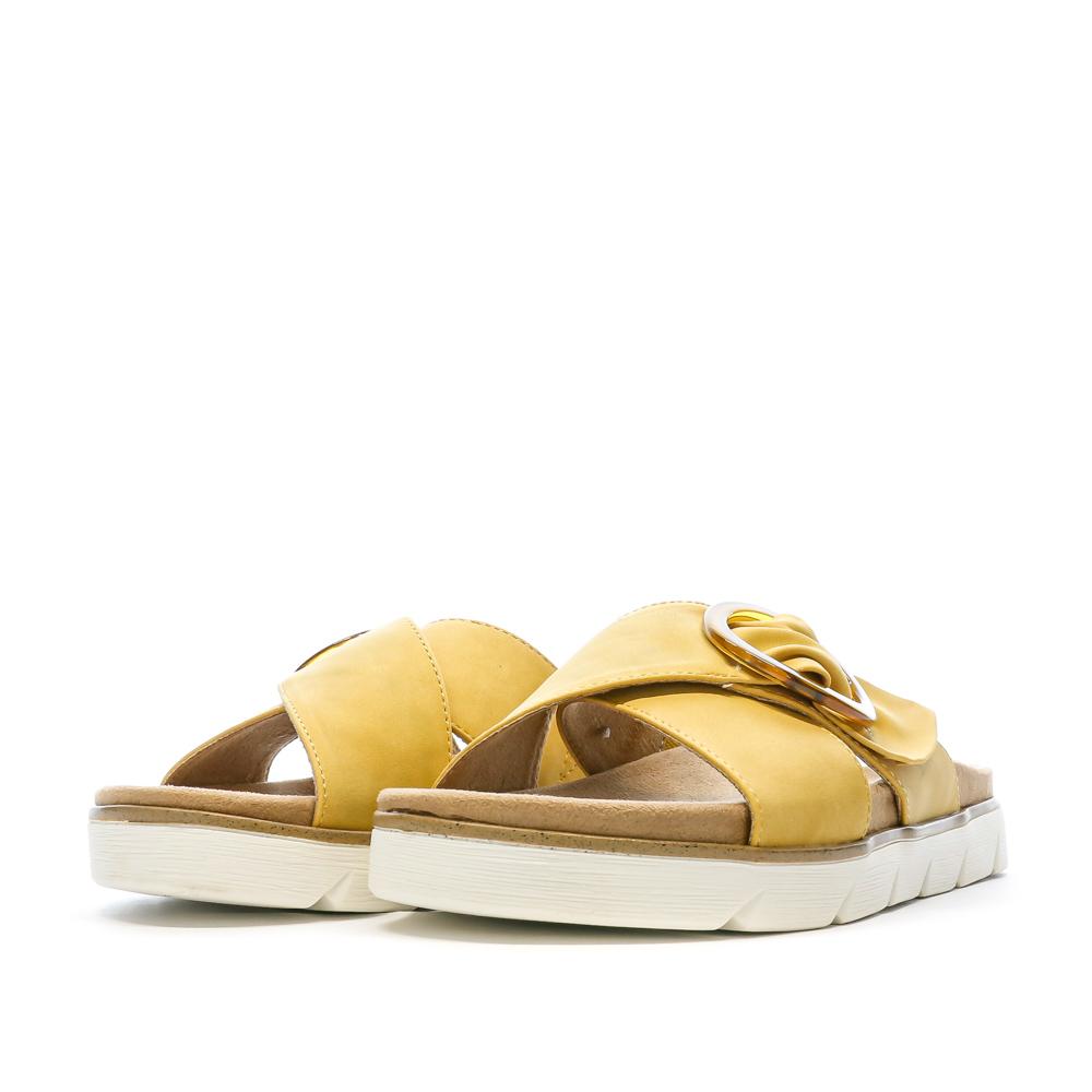 Relife Sandales Jaune Femme RELIFE Helene