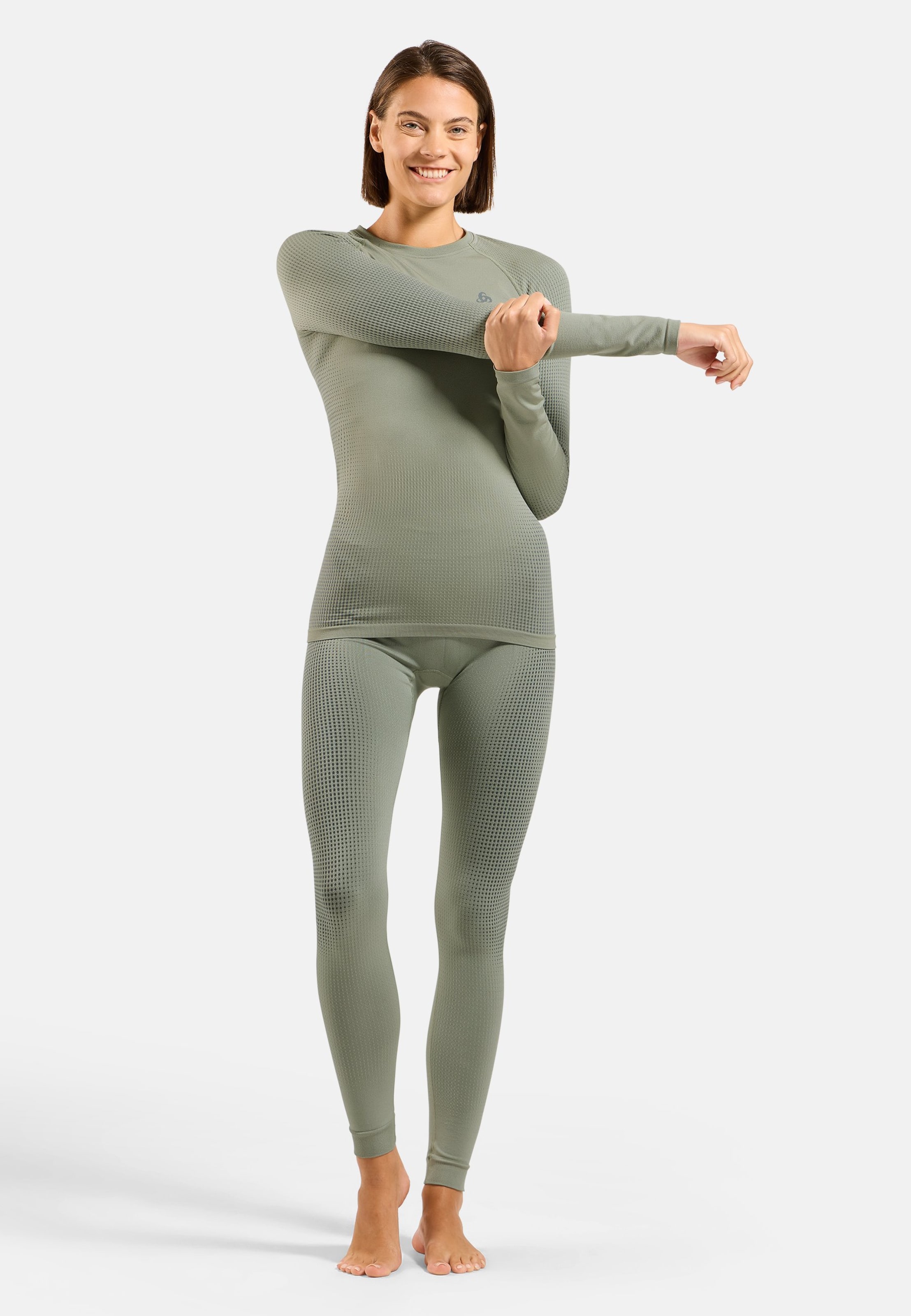 Performance Warm Base Layer Langarmshirt in shadow