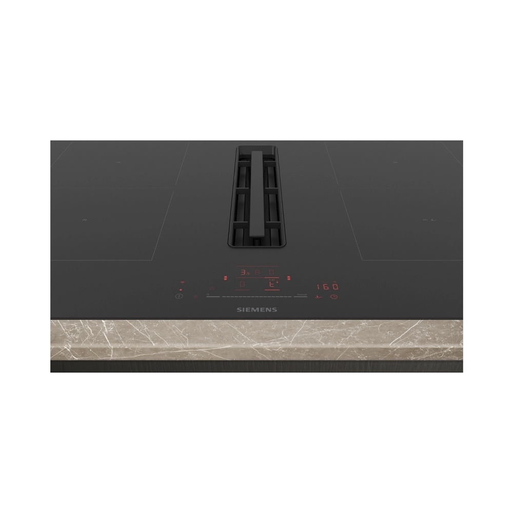 Siemens ED811HQ26E Induktionskochfeld Rahmenlos mit integriertem Dunstabzug 80cm