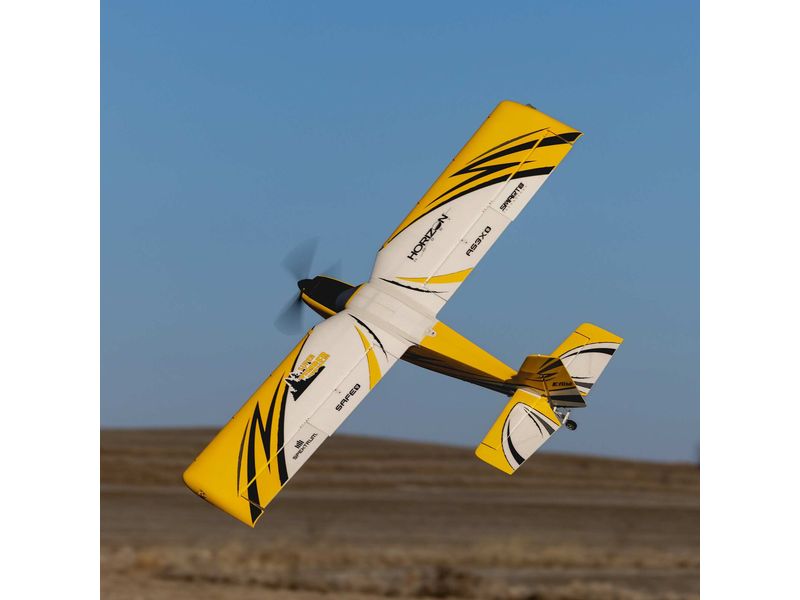 E-flite Motorflugzeug Super Timber 1727 mm BNF Basic Robustes STOL Flugmodell mit Spektrum Technik