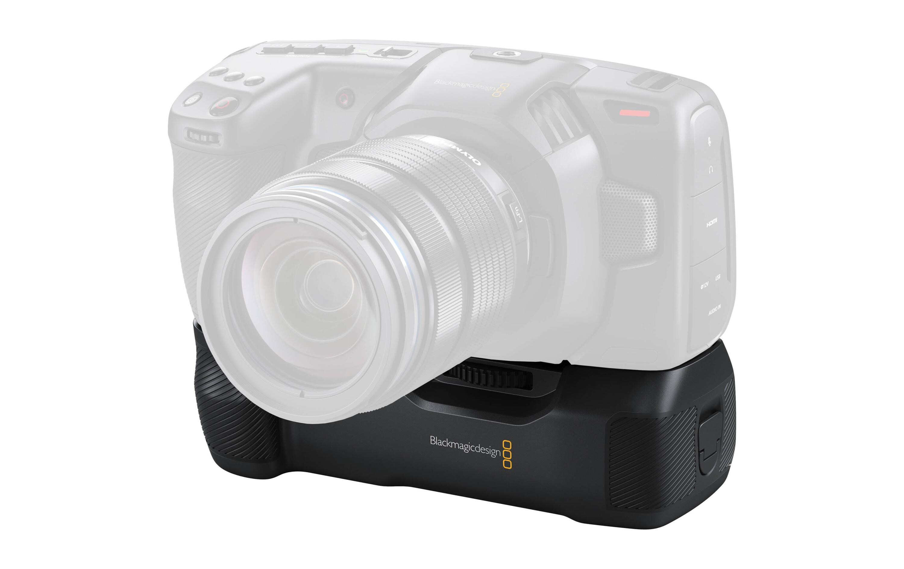Akkugriff Pocket Cinema 4K<br>Blackmagic Pocket Camera Battery Grip