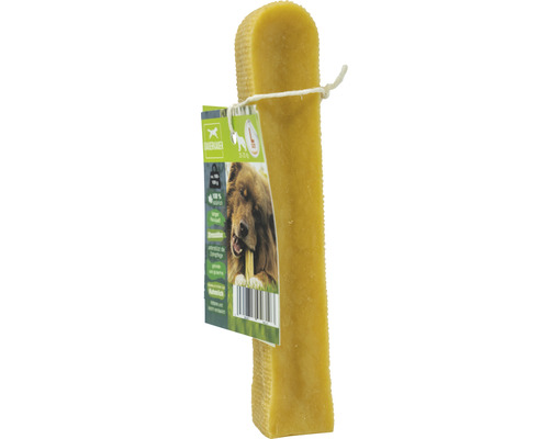 Hondensnack, langdurige kauwsnack, op melkbasis, 1 stuk ca. 100 g, gebitsverzorging, stressverlichting voor honden van 25-30 kg, kauwspeeltje, kaaskauwbot