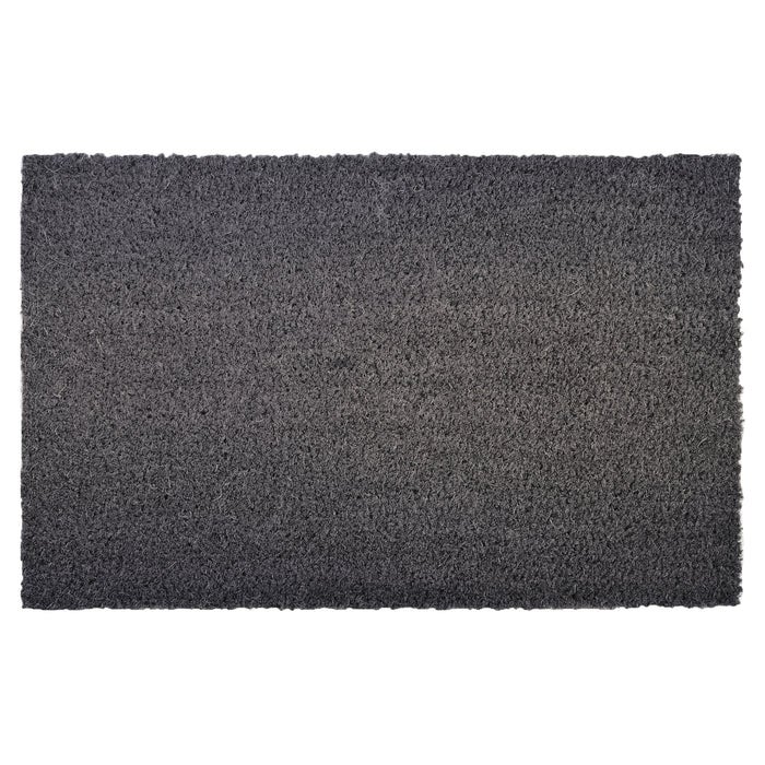 Deurmat van kokosnoot - Deurmat van kokosnoot - Deurmat voor voordeur - Grijs / 17 mm - 40 x 60 cm