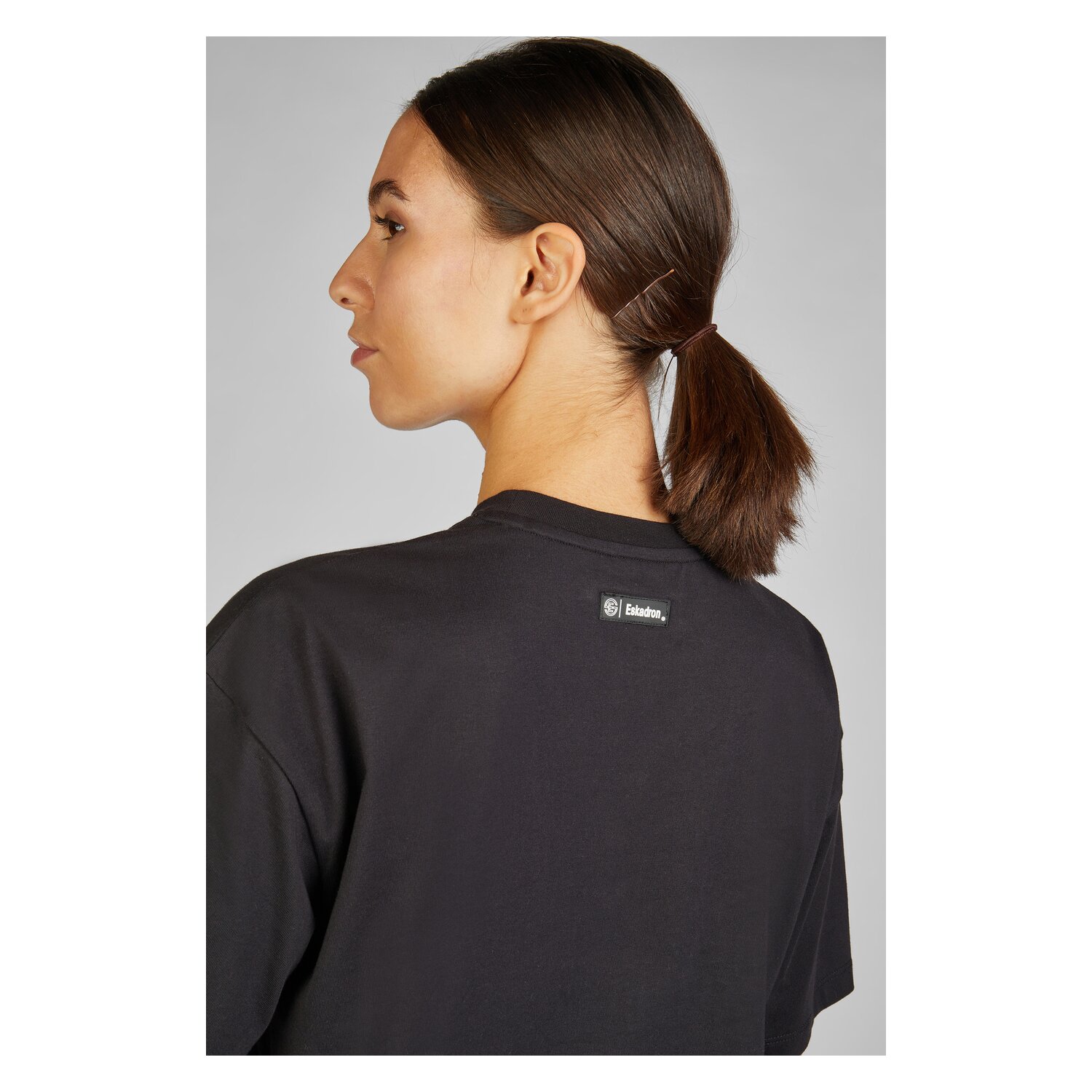 ESKADRON Dynamic T-Shirt Oversized  - black