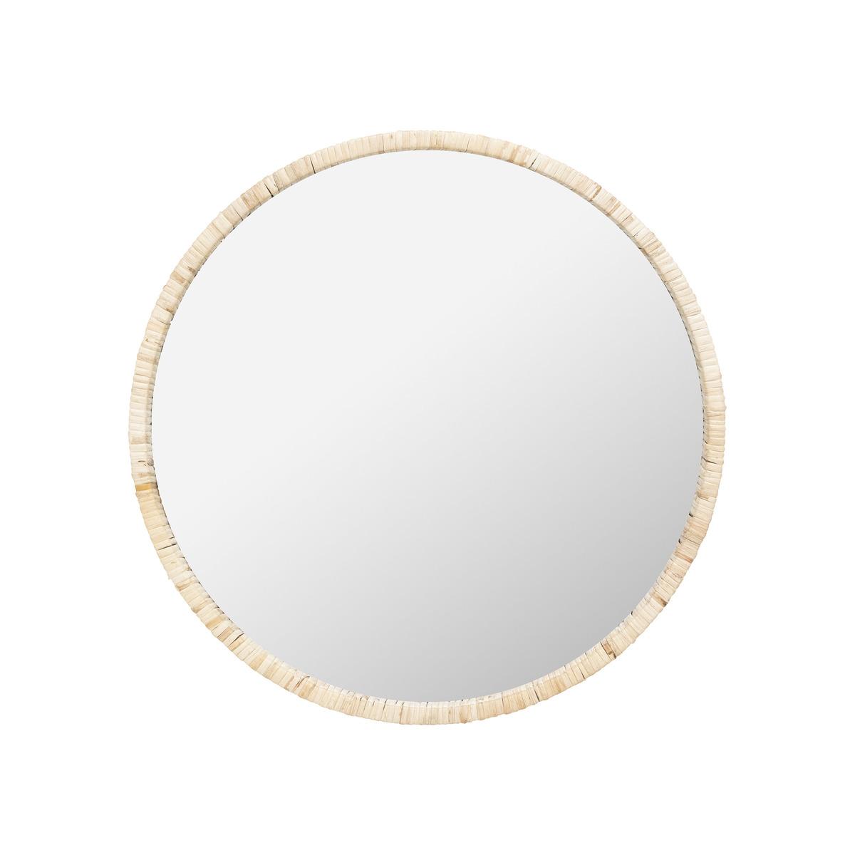 MIROIR ROTIN JESSY D.45CM