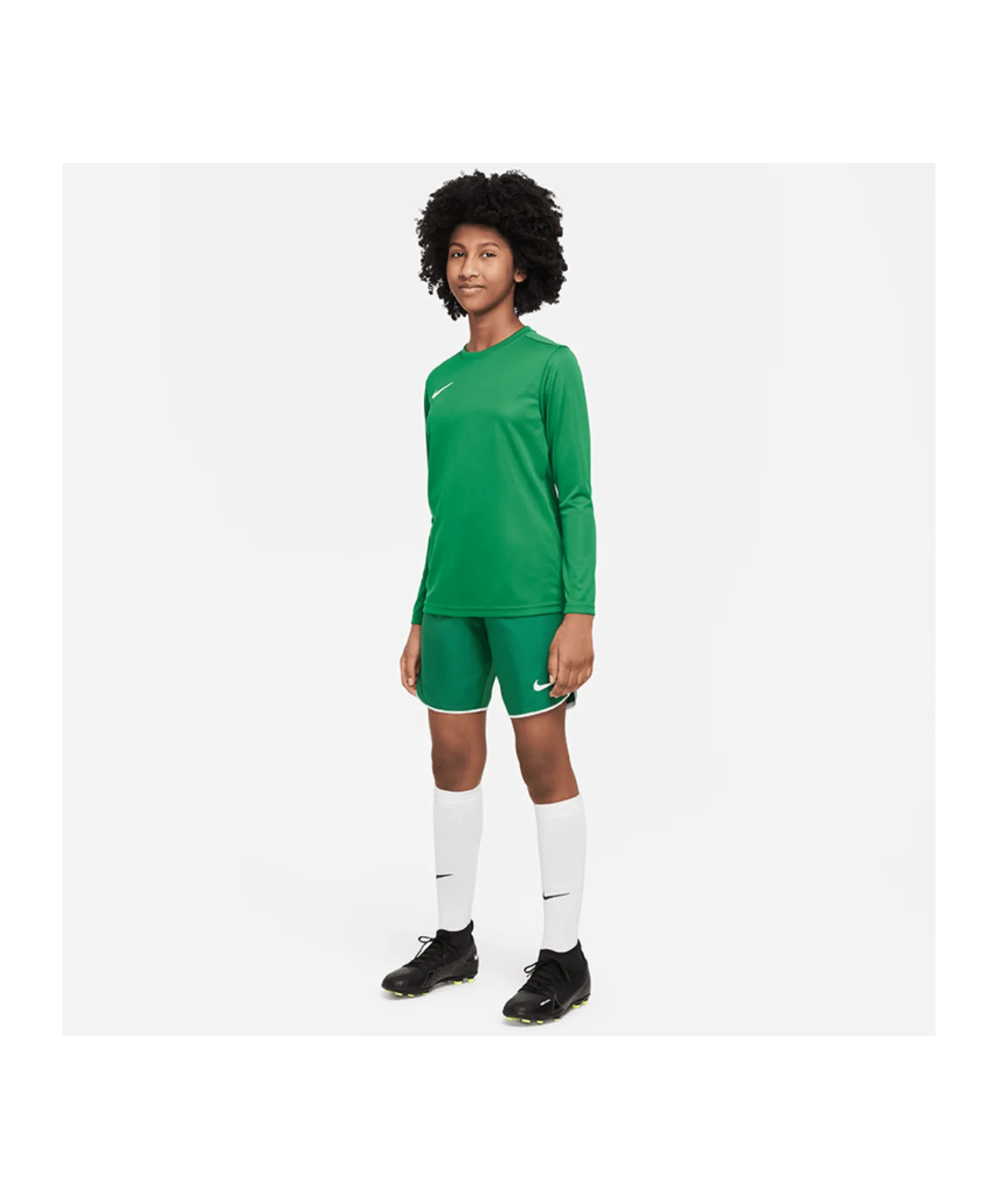 Nike Laser V Woven Short Kids Grün Weiss F302