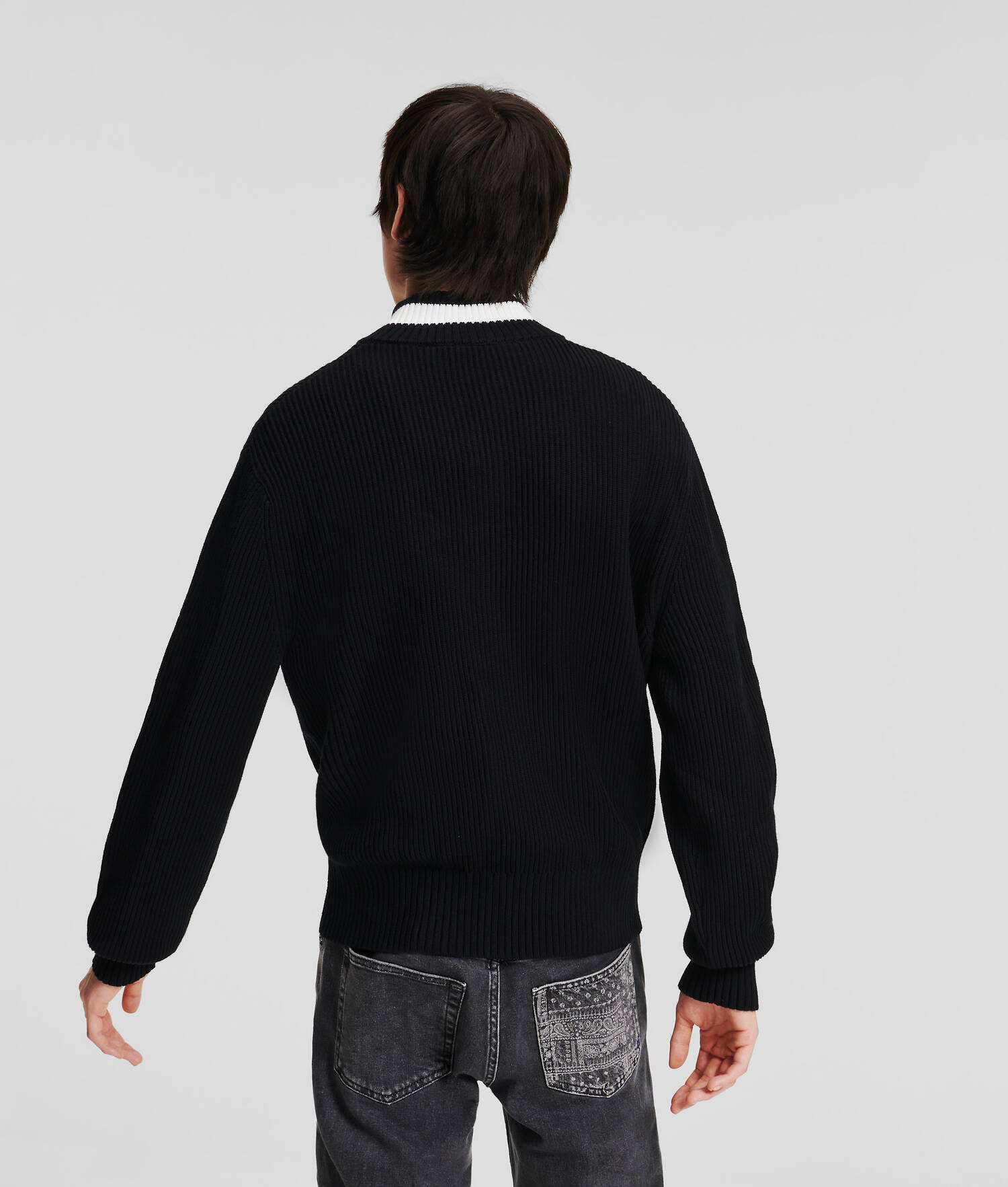 PULL À DEMI-ZIP KLJ