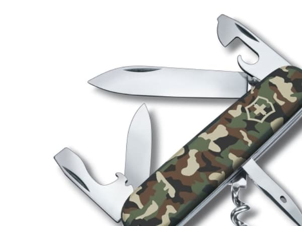 Victorinox 1.3603.94, Klappkniv uten lås, Multiverktøyskniv, Rustfritt stål, 15 mm, 60 g