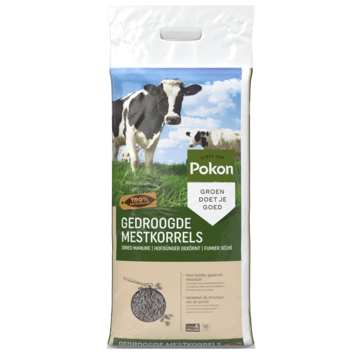 Pokon gedroogde mestkorrel 10 kg