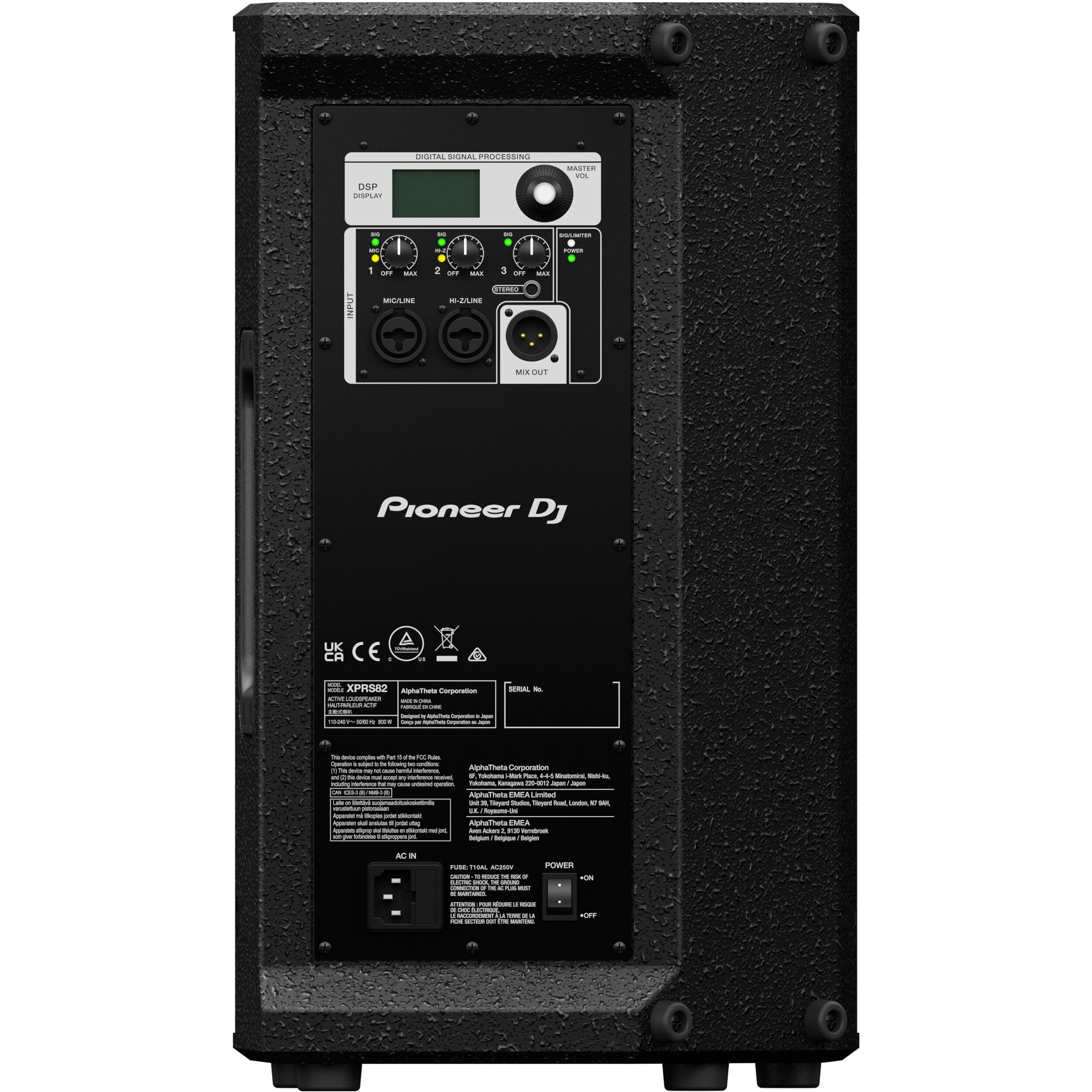 Pioneer DJ XPRS82 8 inch fullrange actieve speaker
