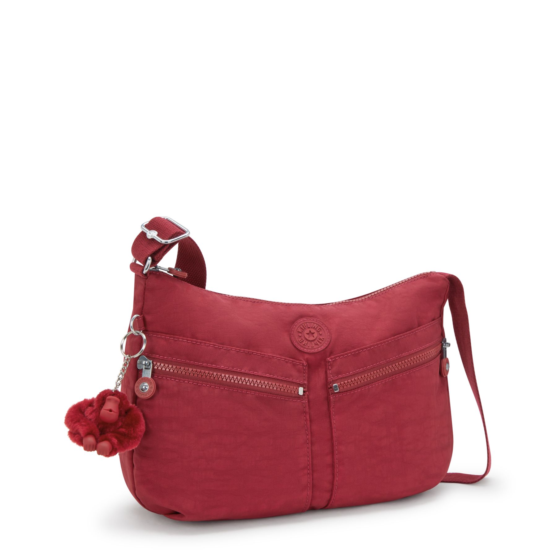 IZELLAH Sac Épaule à Bandoulière Taille Moyenne  - Funky Red