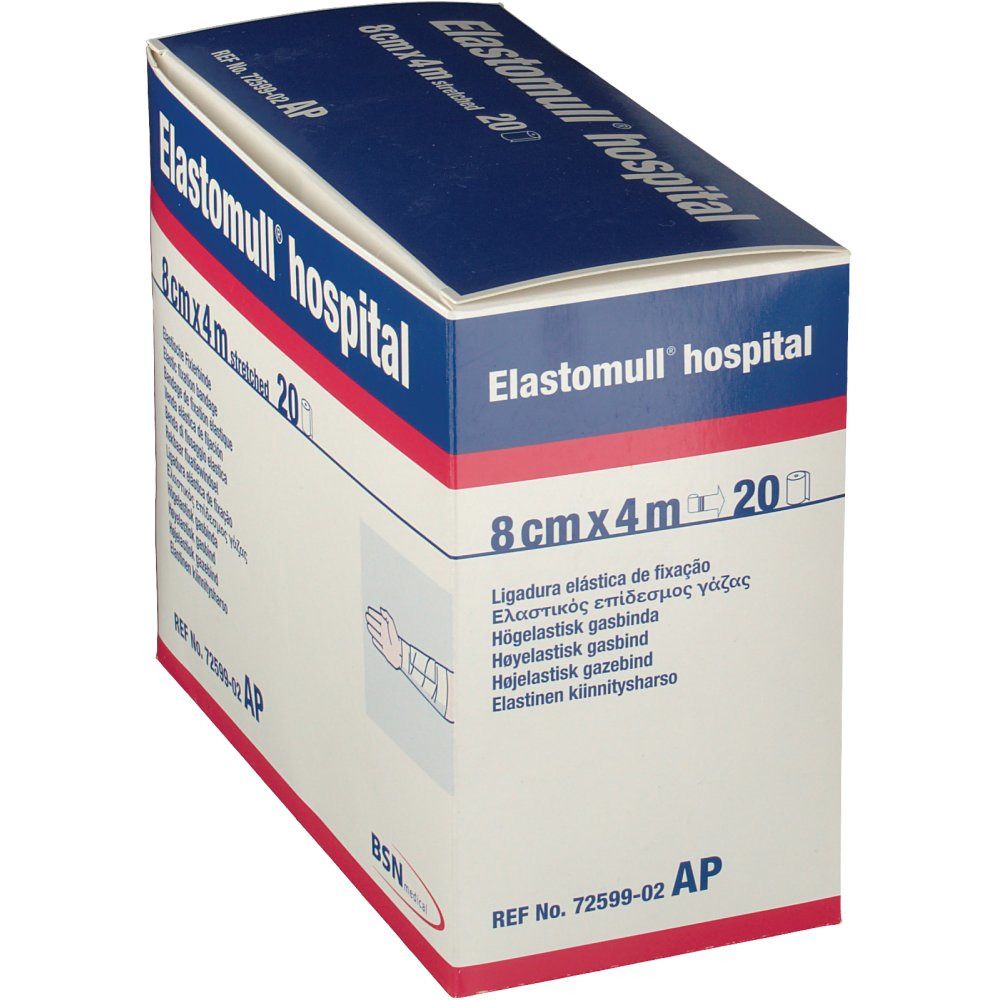 Elastomull® hospital elastische Fixierbinde 8 cm x 4 m