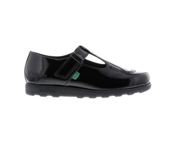 Kickers Fragma T Bar Junior Girls Shoes