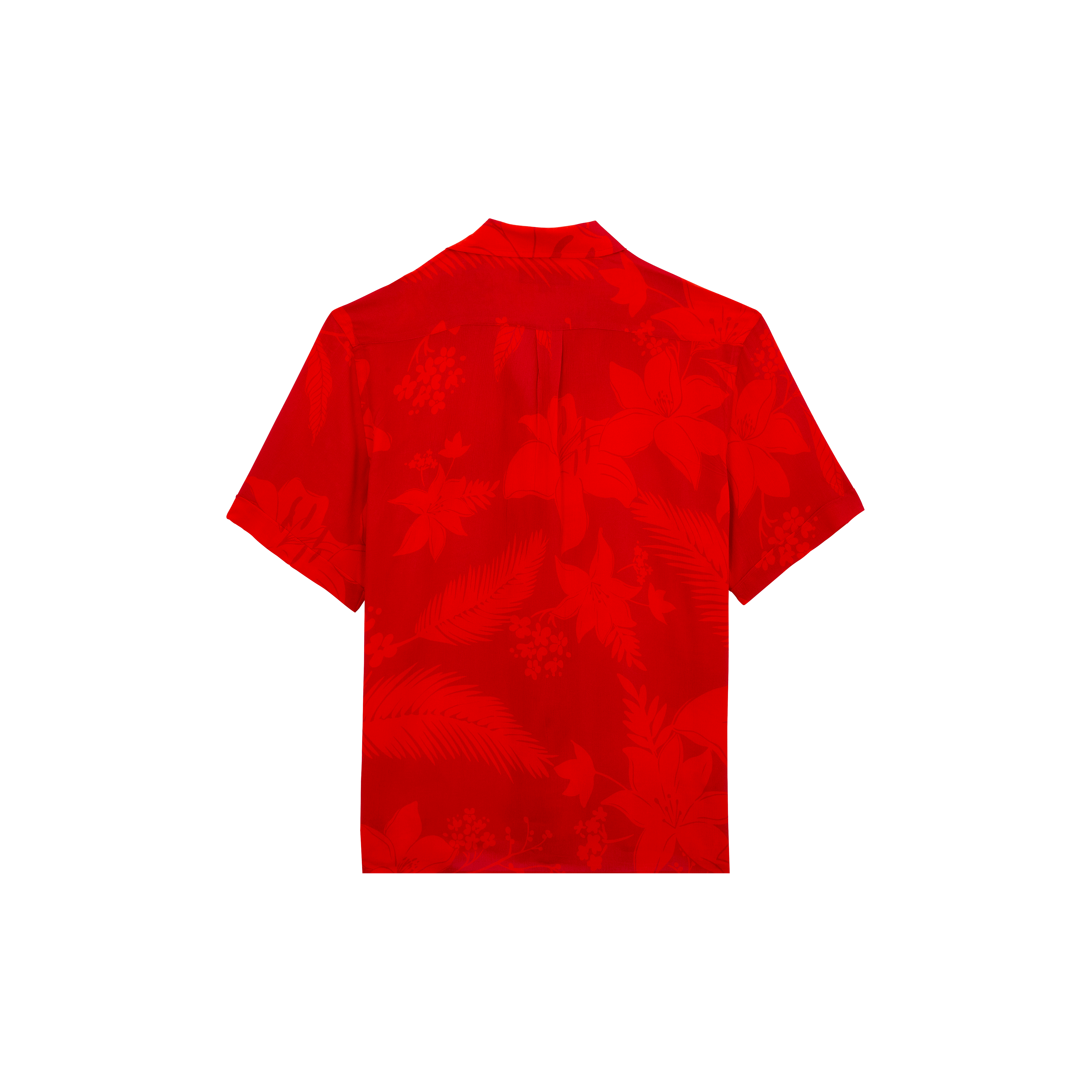 Chemise bowling en viscose homme Flower Power