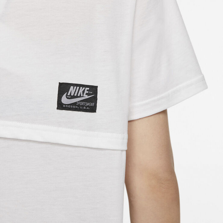 Nike Sportswear Icon Clash T Shirt Hvid