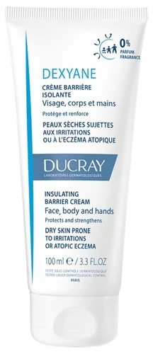 Ducray — Crème barrière isolante — Dexyane 100ml