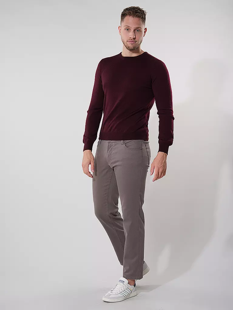 GRAN SASSO Pullover dunkelrot