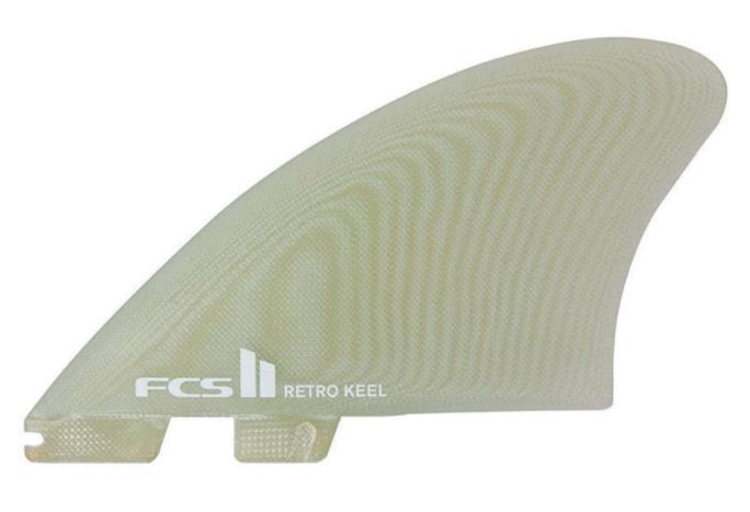 FCS FCS II - PG Retro Keel Clear - S/M Twin
