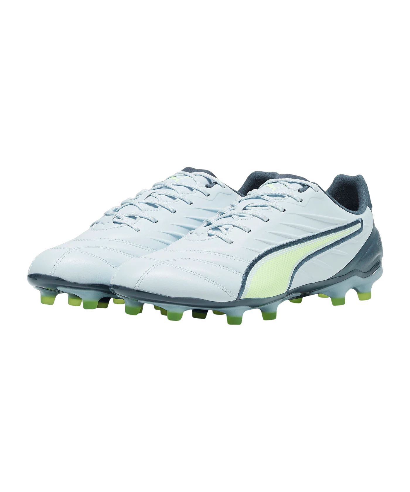 PUMA KING Pro FG/AG Lights Out Blau Grün F03