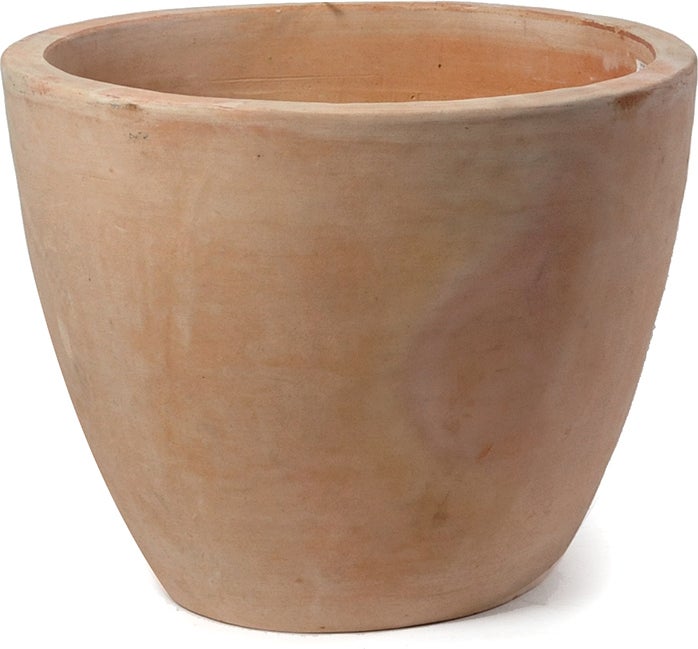 Mega Collections pot Terra Egg D 40 H 33 cm whitewash