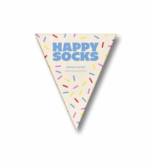Happy Socks Kids 3-Pack Birthday Gift Set Socken in Mehrfarbig