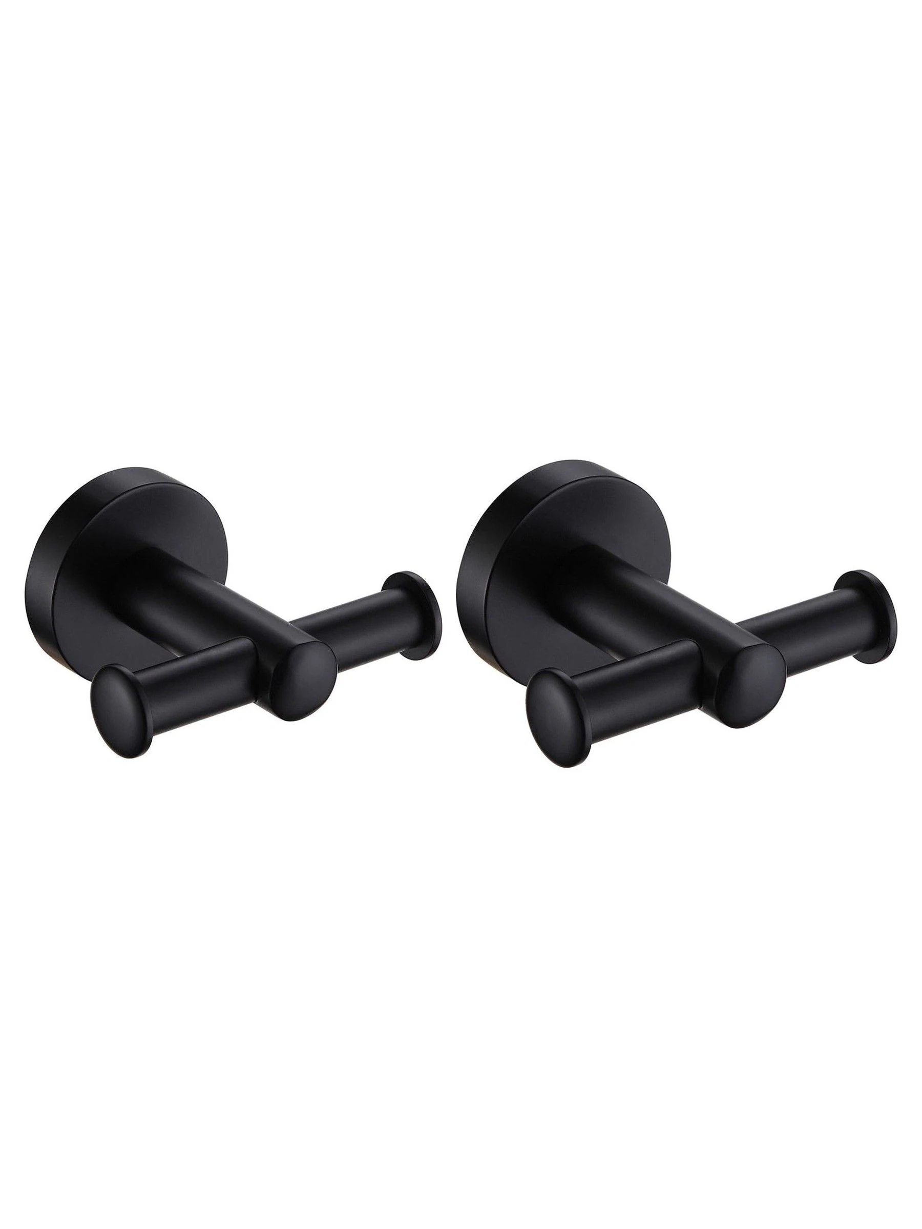 Showerdrape Set of 2 Modernity Wall Mounted Robe Hooks