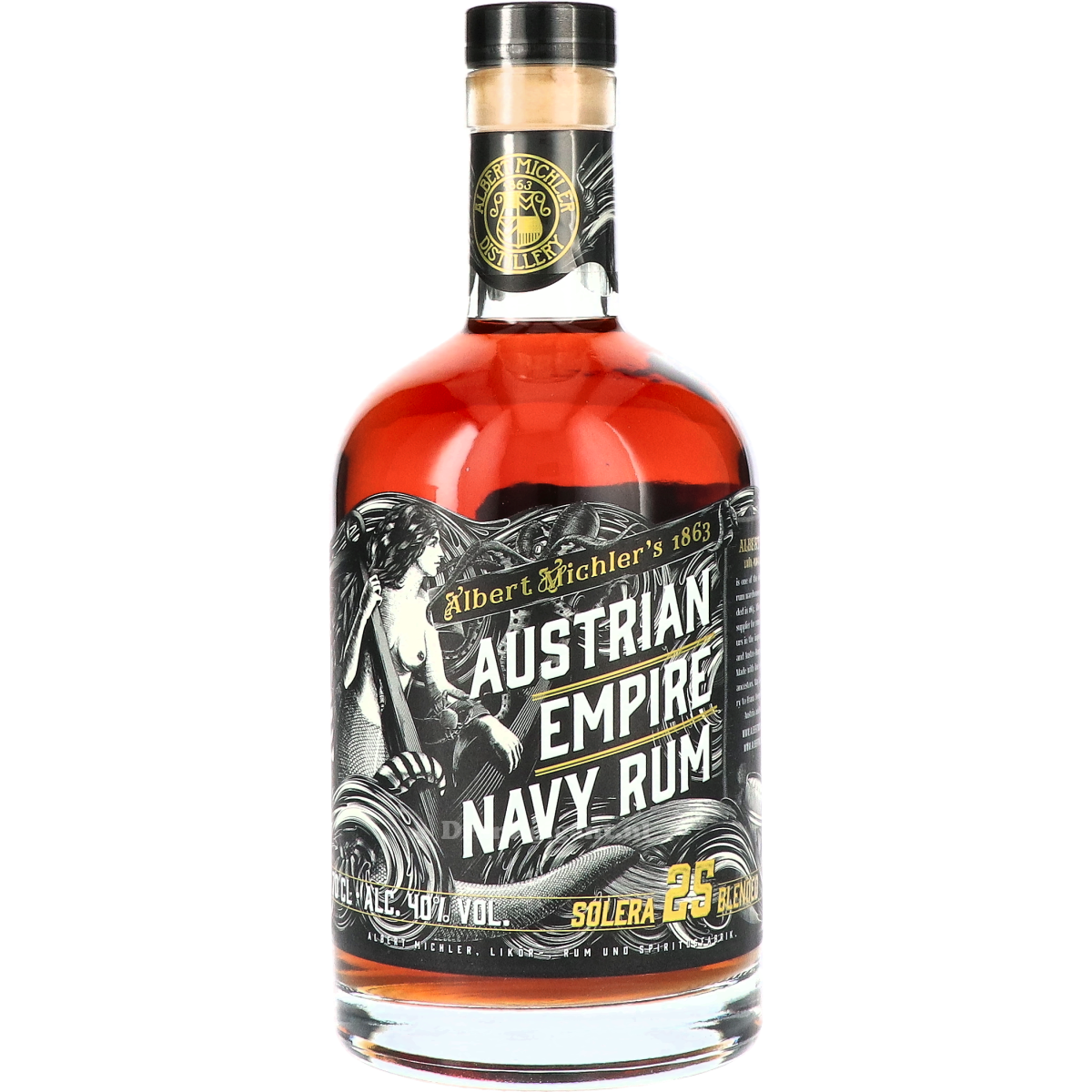 Austrian Empire Navy Rum Solera 25 Blended 70 cl