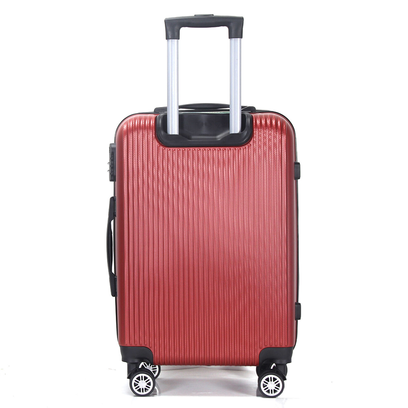 Maison Héritage Valise Long Séjour 4 roues doubles Dauphine 70 cm rouge bordeaux