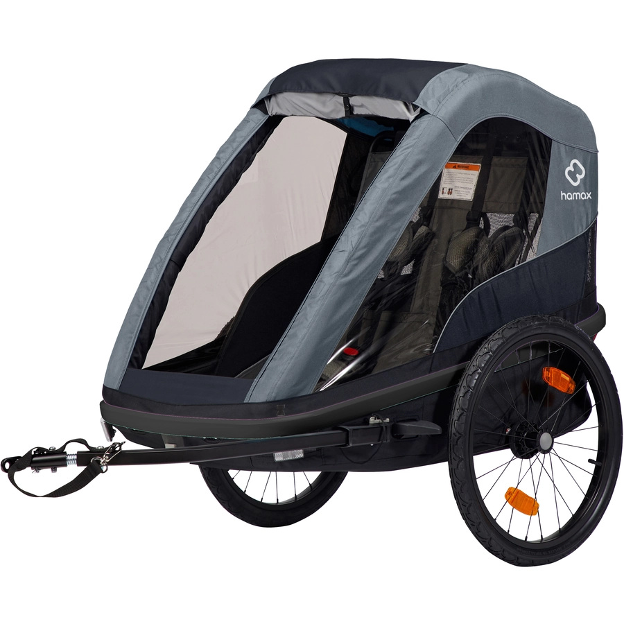 hamax Kinderfahrradanhänger Avenida blue