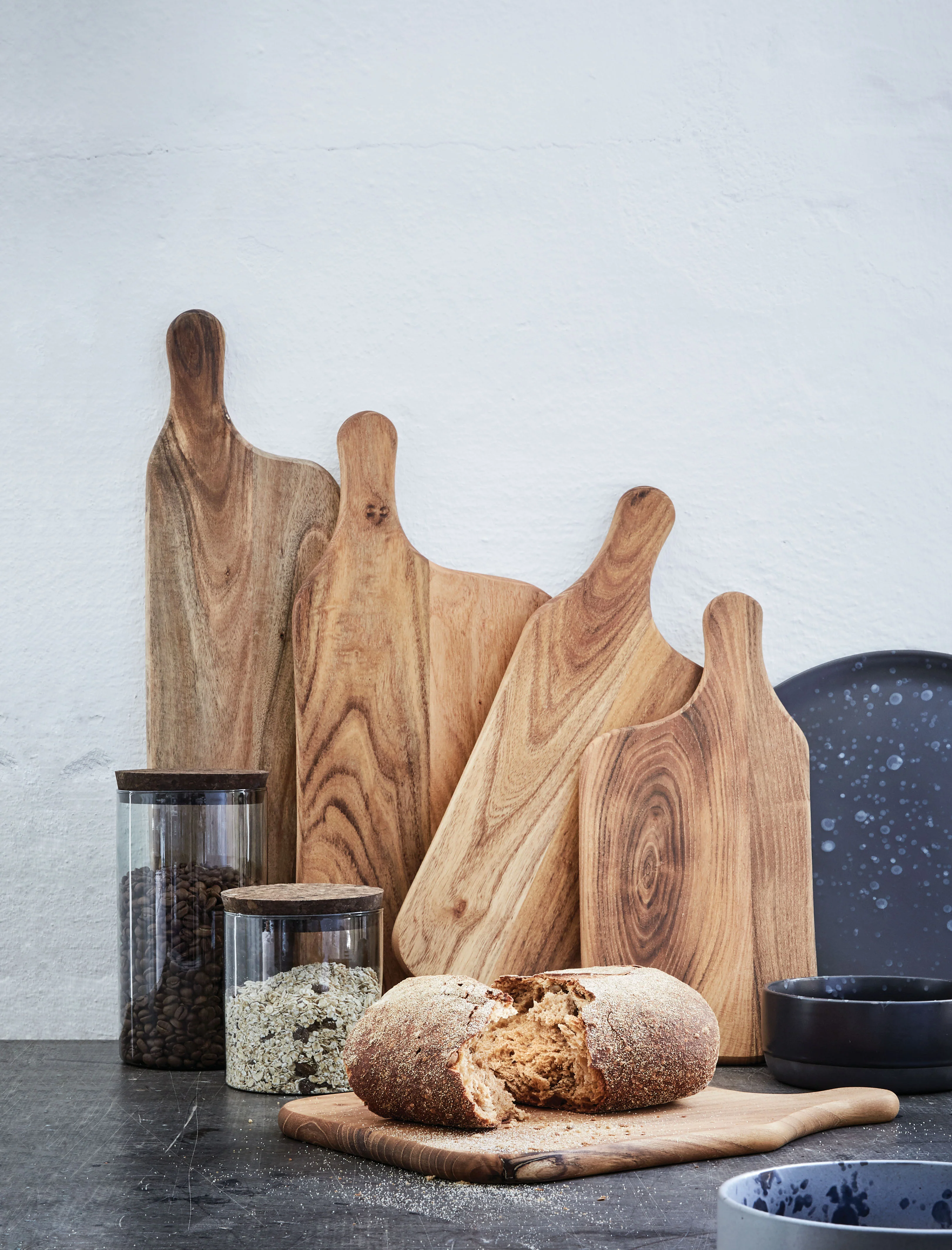 RAW  RAW skærebræt, natur - 50x14 cm.