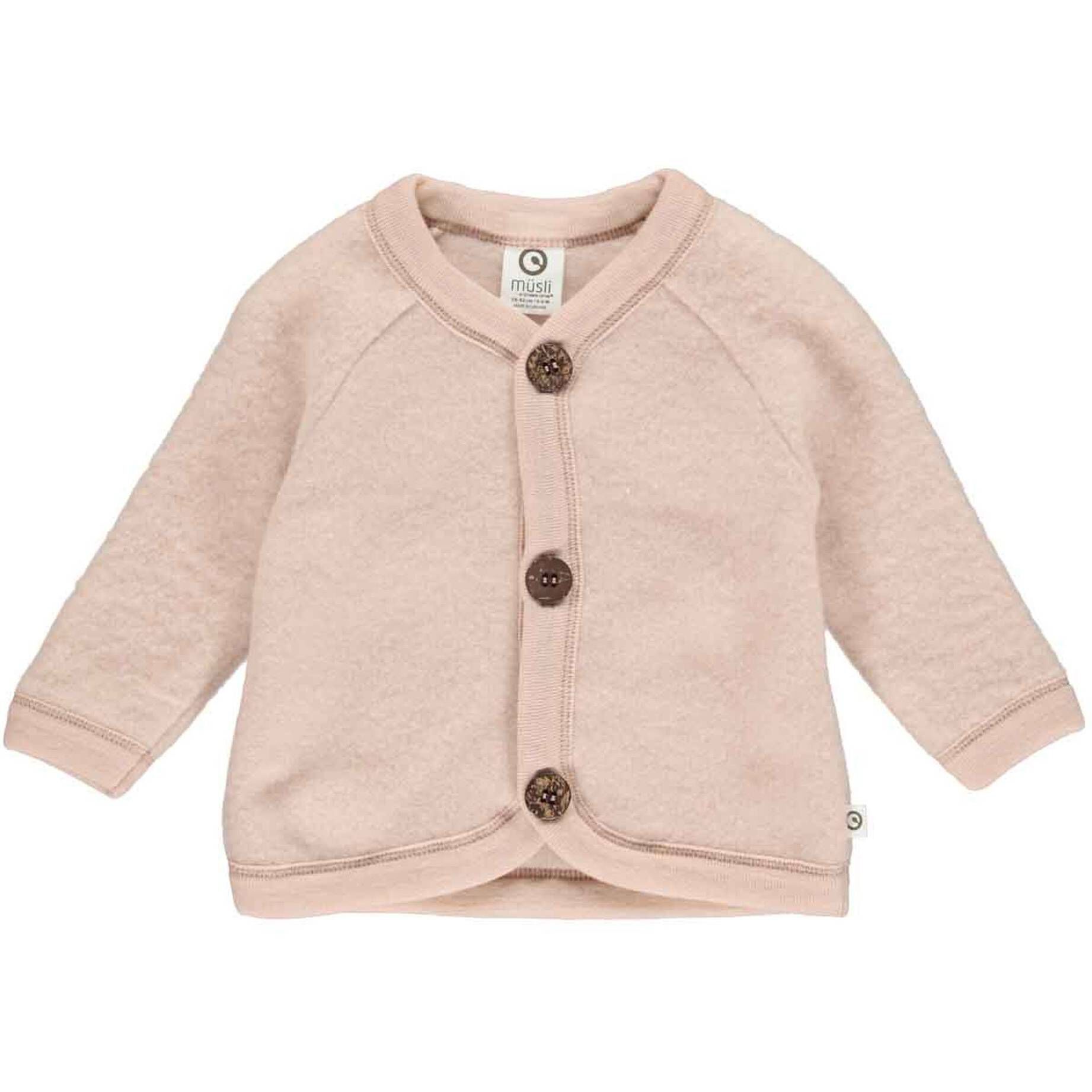 Müsli| Jungen Fleecejacke aus Merinowolle