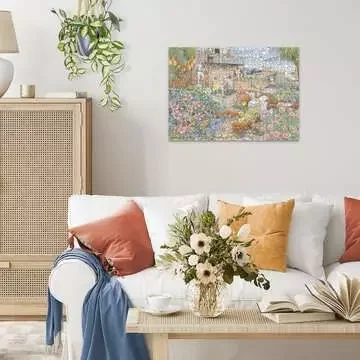 Ravensburger - Puslespil - Cosy Café Secret Garden 1000 brikker