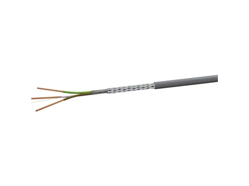 VOKA Kabelwerk LiYCY Styreledning 8 x 0.25 mm² Grå (RAL 7001) LIYCY8X025 100 m