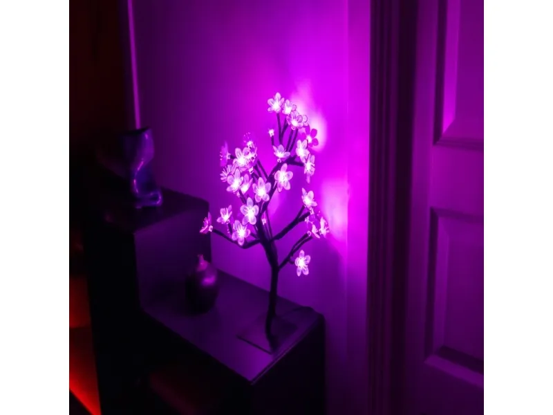 Smart Cherry Blossom Light with 64 million colors and music sync