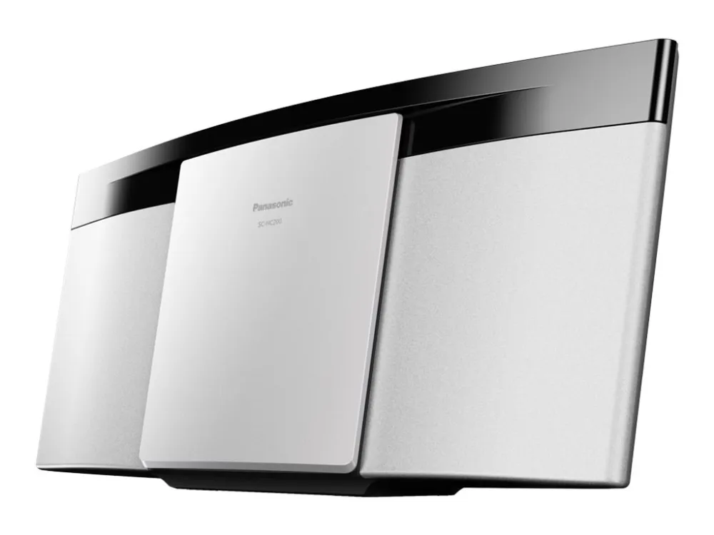 Panasonic SC-HC200 - Mikrosystem - 2 x 10 Watt - hvid
