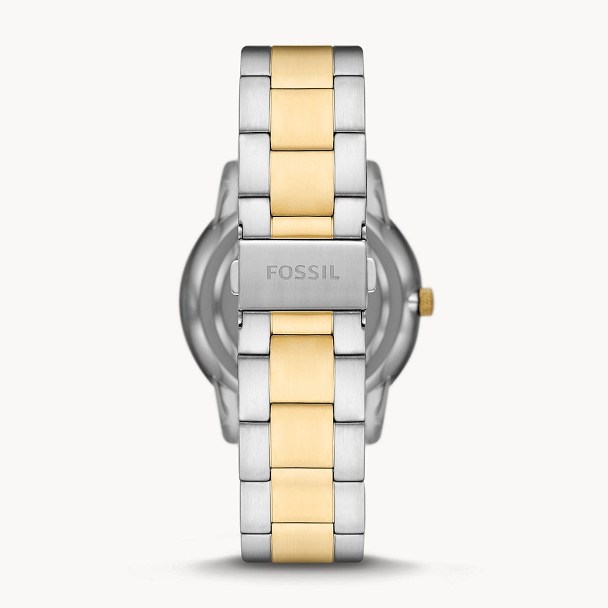 Montre Fossil Neutra multifonction à phase lunaireacier bicolore