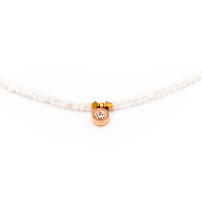 Collier Lumia en pierres de Lune