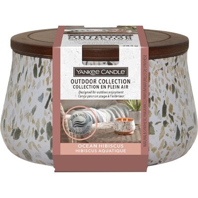 Bougie d'extérieur - Hibiscus aquatique - Modèle medium - 283 g