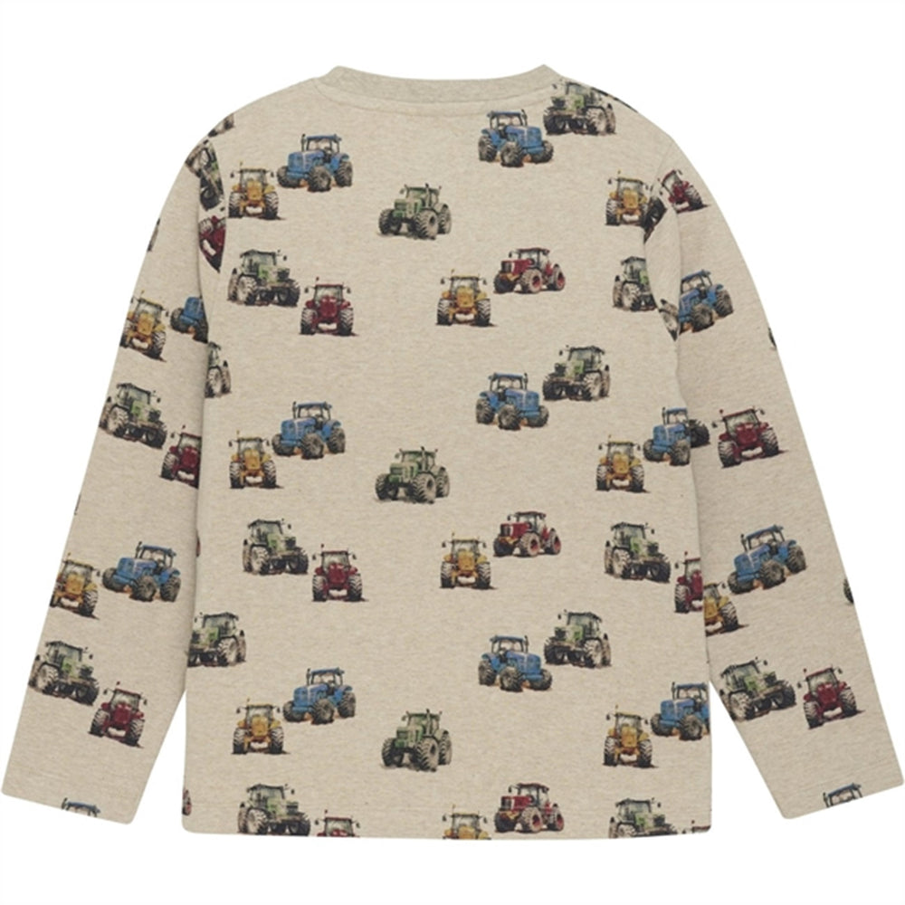 Køb Minymo Beige Melange Bluse NOOS